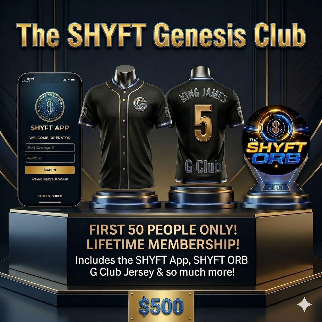 SHYFT Genesis Club Lifetime Membership package